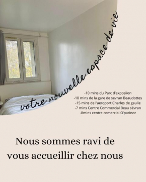 Chambre proche de l'aeroport charles de gaulle